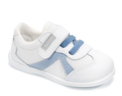 ZAPATILLAS ZAPY MANDARINA BLANCO AZUL