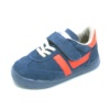 Zapatillas niño Zapy modelo Milan color azul jeans y naranja calzado barefoot con cierre de tira adherente y elasticos calzado respetuoso Zapyflex natural steps made in Spain muy comodas y flexibles sneakers barefoot con la calidad de Zapy - Ítem3
