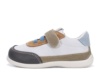Zapatillas niño Zapy modelo Reims color blanc0 gris grafito y azul calzado barefoot con cierre de tira adherente y elasticos calzado respetuoso Zapyflex natural steps made in Spain deportivos muy comodas y flexibles sneakers barefoot con calidad Zapy - Ítem3