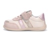Zapatillas niño barefoot de la marca Zapy gama zapyflex modelo Metz color face y rosa con puntera reforzada sneakers Zapy calzado respetuoso muy comodo con cierre de tira adherente y elasticos made in Spain by Zapy natural steps - Ítem2