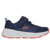Zapatillas niño de la marca Skechers Edgeride color azul navy y naranja muy ligeras deportivas Skechers para niños con cierre de tira adherente y elasticos con sistema easy on off lavables en lavadora - Ítem3