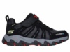 Zapatillas niño outdoor de la marca Skechers Hydro Explorer color negro y rojo zapatillas trekking Skechers adventure waterproof skech-tex para niños con cierre de tira adherente y elasticos con sistema easy on off - Ítem4