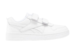 Zapatillas niño y niña de la marca Reebok Royal Prime 2.0 Two Strap color blanc0 sneakers unisex casual de Reebok con cierre de doble tira adherente deportivos escolares de Reebok muy trending para combinar con cualquier look