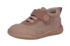 Zapatos niña Andanines barefoot calzado respetuoso en piel dijon color rosa face con cierre de tira adherente y elasticos puntera reforzada botita barefoot de Anadanines muy comodas y flexibles Made in Spain - Ítem1