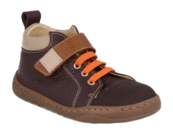 BOTINES ANDANINES CHOCOLATE NARANJA