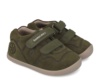 Zapatos urban niño Biomecanics barefoot color verde caza de piel de serraje calzado respetuoso con el desarrollo natural del pie para gateo y primeros pasos con cierre de tira adherente y plantilla always dry - Ítem3