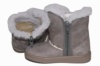 Zapy botas tipo australianas color gris con pelo cierre de cremallera | Mysweetstep - Item2