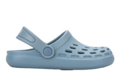 Zuecos niño de la marca Igor modelo Sport color azul oceano sandalias Igor muy comodas y ligeras para playa y piscina made in Spain