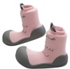 Attipas calzado respetuoso para gateo y primeros pasos ideal para guarderias color rosa muy comodos - Ítem2
