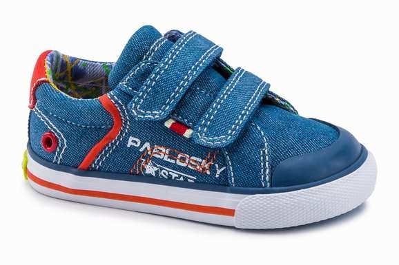 zapatilla velcro denim jeans
