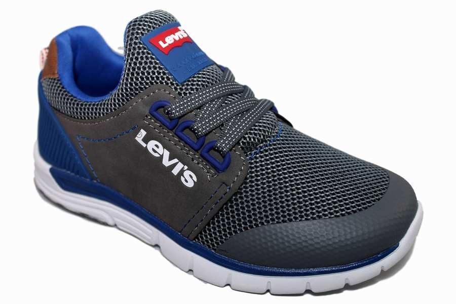 zapatillas levis azul