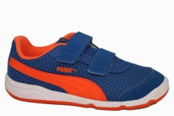 zapatillas puma stepfleex2 azul y naranja | Mysweetstep