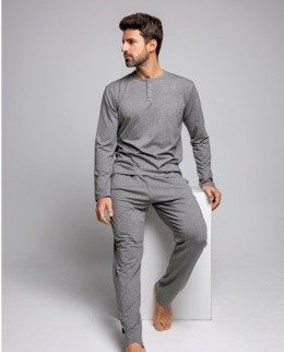 Pijama de Modal gris - Ítem1