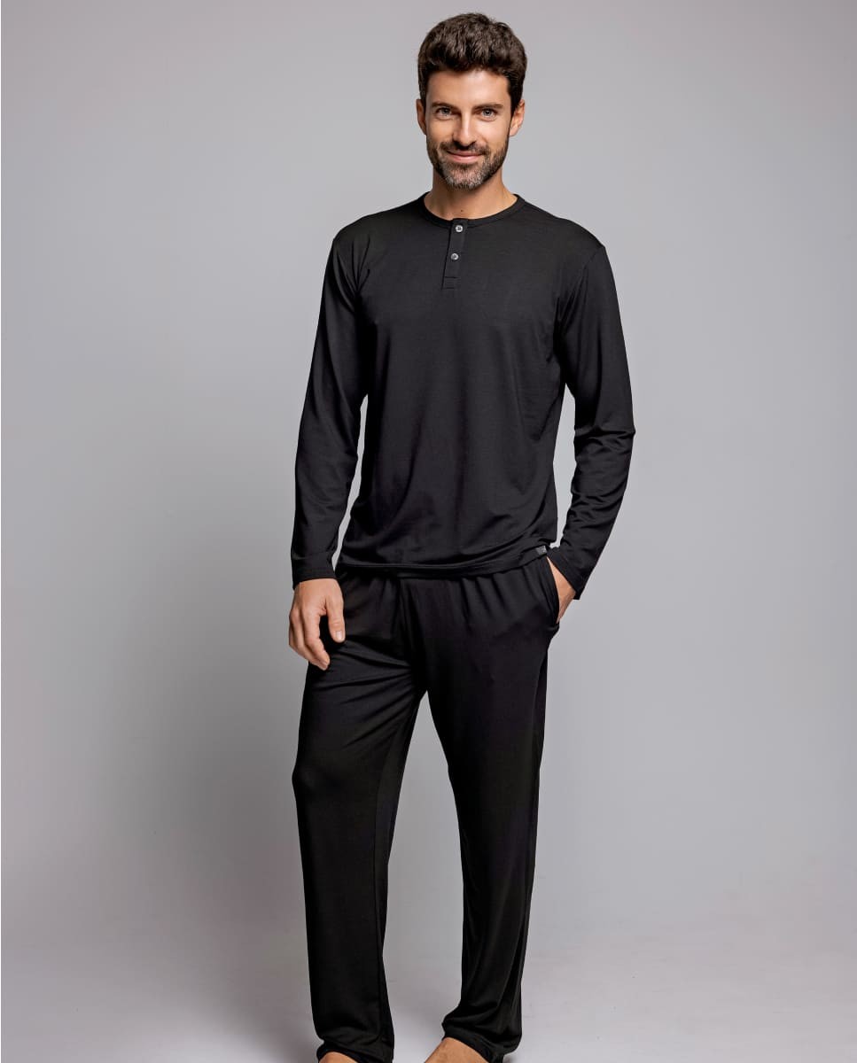 Black Modal Pyjama |ZD Zero Defects