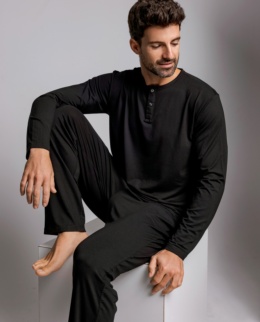 Pijama de Modal negro - Ítem1