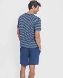 Summer modal pyjamas Kouros blue - Item2
