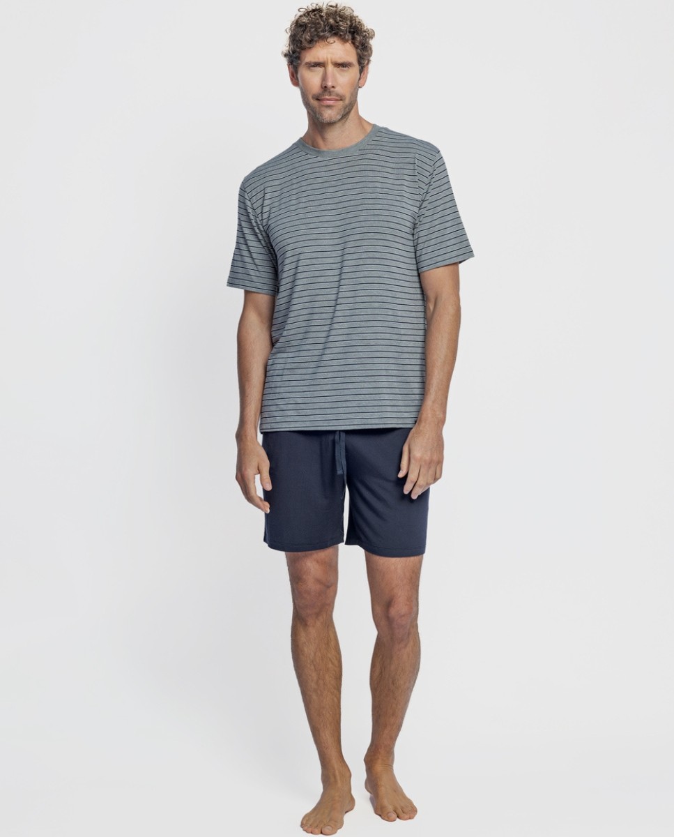Summer modal pyjamas Kouros grey