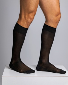 Mercerized Cotton knee Socks - Item2