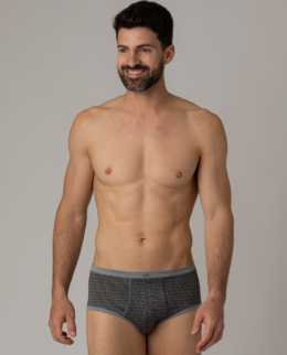 Allure Fly front brief egyptian cotton
