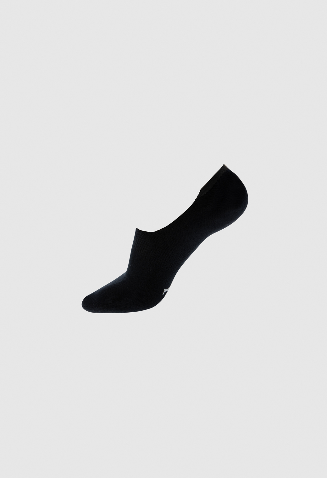 Calcetines invisibles de algodon para proteger los pies Negro/negro
