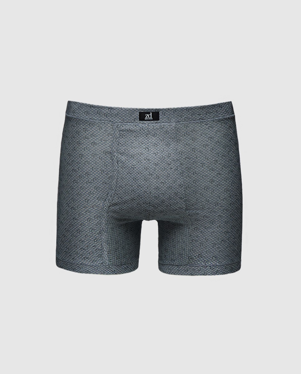 Arrow grey fly front boxer plus size