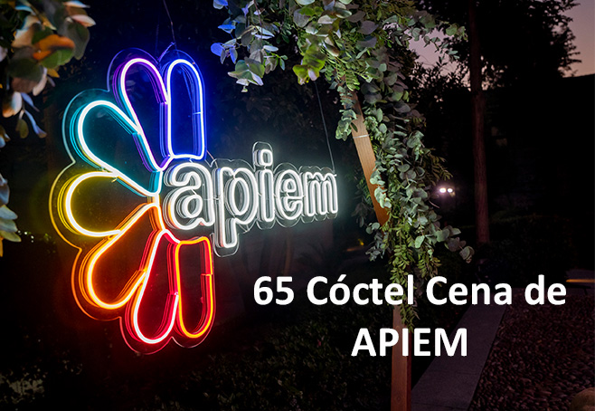 Plana Fabrega Madrid était présente au 65ème Cocktail Dîner APIEM
