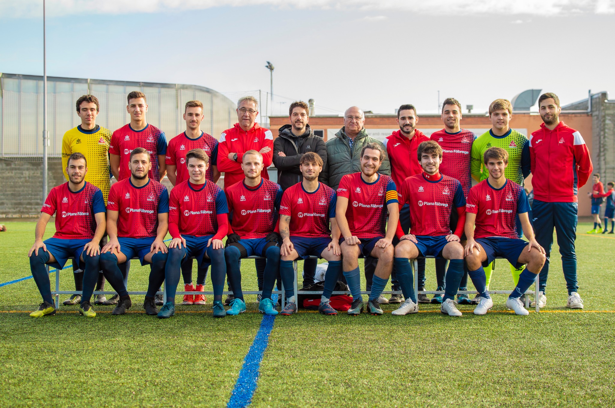 Plana Fābrega Vic patrocina el equipo de fútbol del Oar Vic 