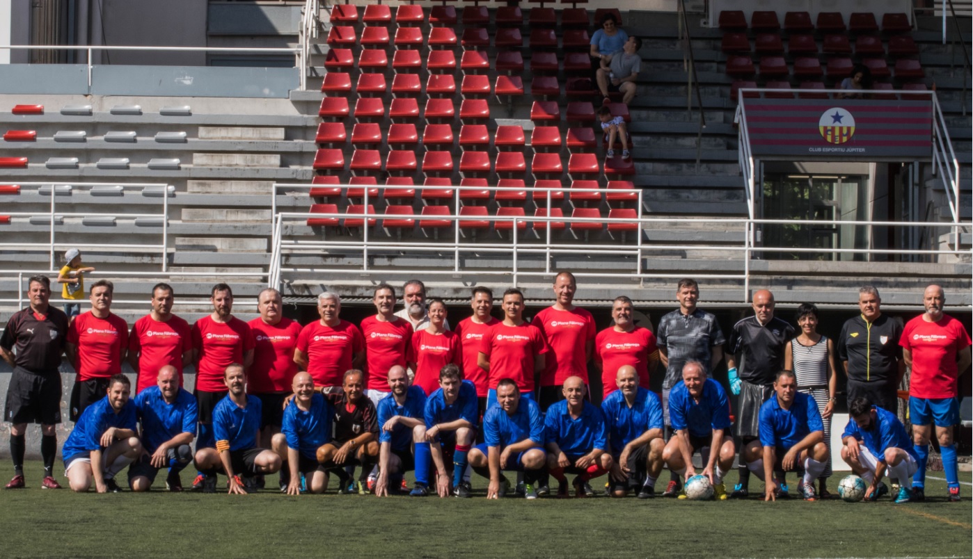 Equipo fútbol Plana Fābrega: jornada hermandad