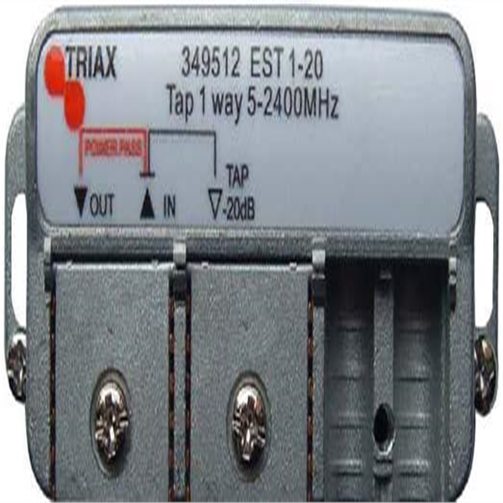 Derivador 1 sortida 20 dB d’atenuació EST 1-20