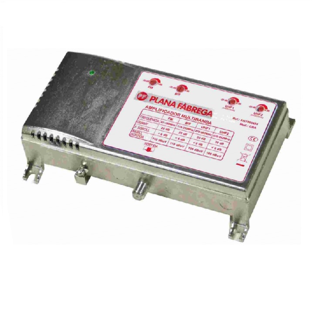 Amplificateur de multibande FM/DAB/UHF1 i UHF2 PF