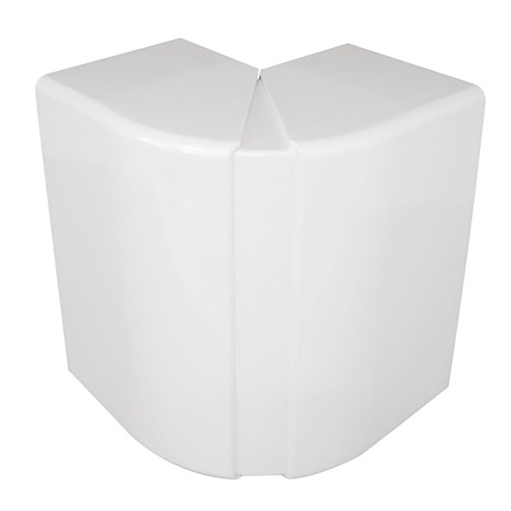 Angle exterior variable per canal 90x50 blanc