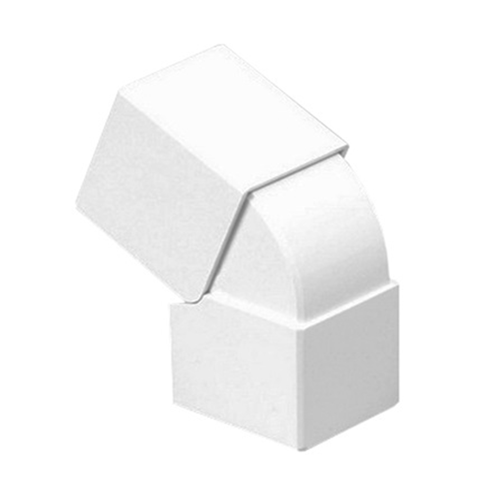 Angle exterior variable Canal 40x40 blanc