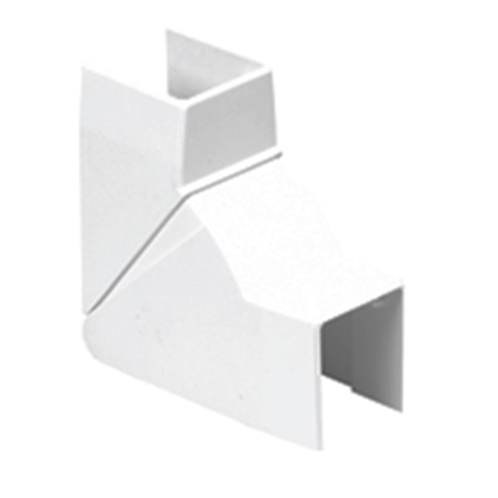 Angle intérieur variable goulottes 60x40 blanc