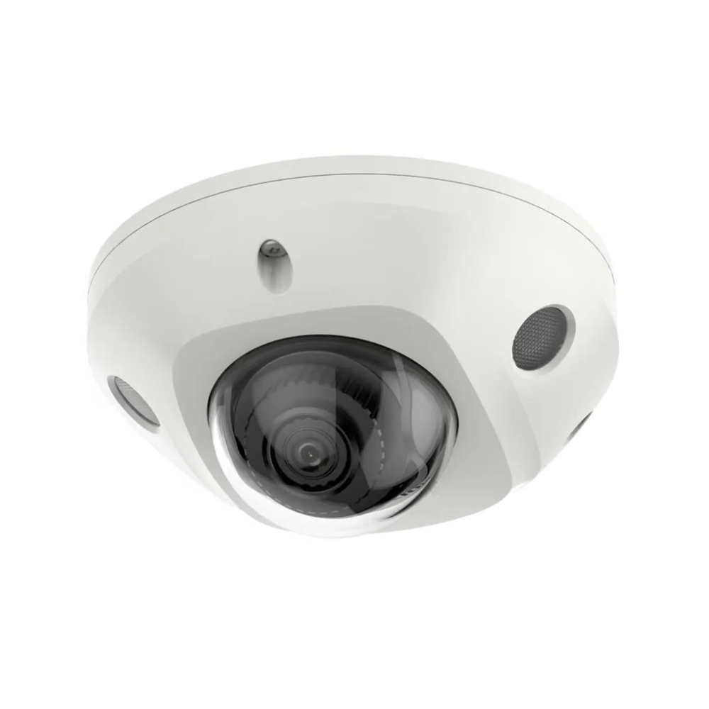 CÀMERA IP DOMO 2Mp ACUSENSE. ÒPTICA FIXA 2,8mm IR30m IK08 IP67 PoE. Micro