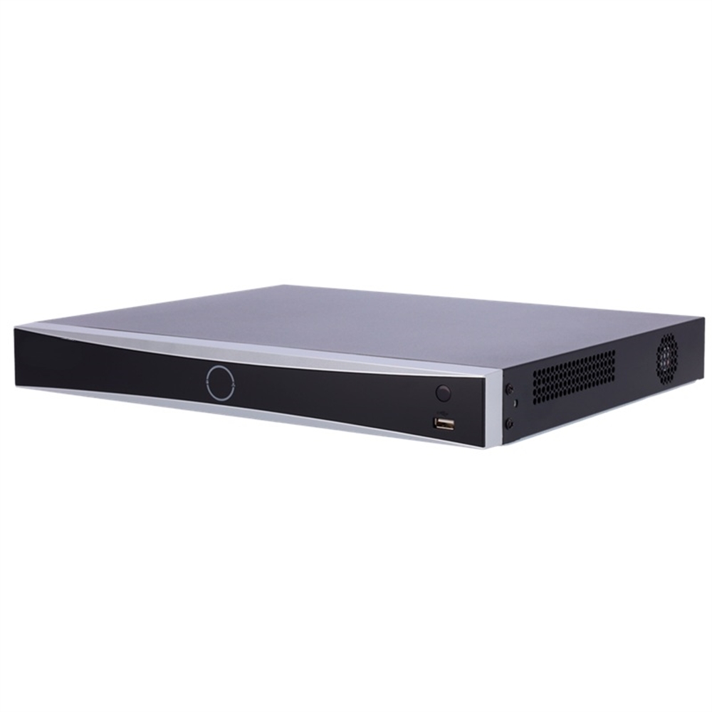 VIDEOGRABADOR IP NVR 32 CANALES 4K 256MBPS 2xHDD ALARMA HDMI VGA SWITCH POE 16P 200W ACUSENSE FACIAL
