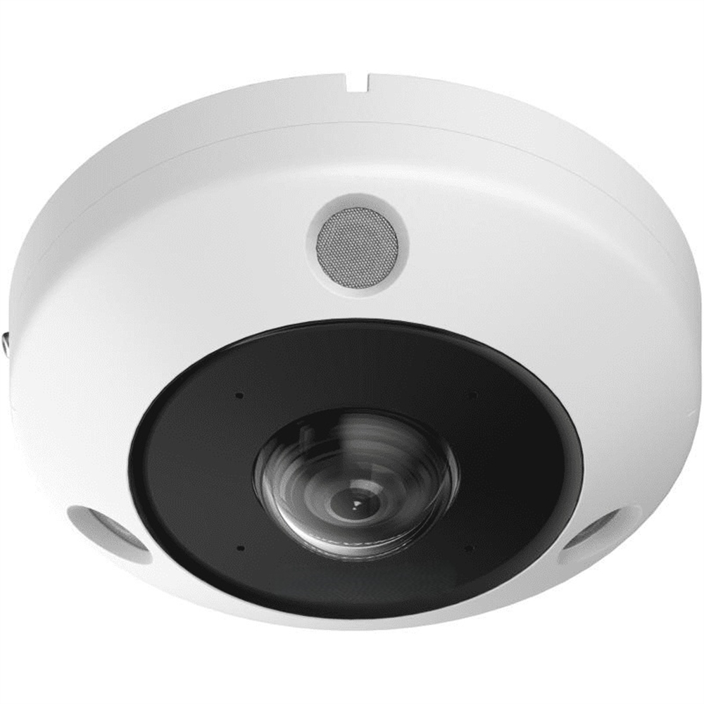 CAMERA IP FISHEYE 6MP OPTICA FIXA 1.16MM IR 15M MIC ALTAVEU POE ALARMA CALEFACTOR RECOMPTE PERSONES IP67 IK10
