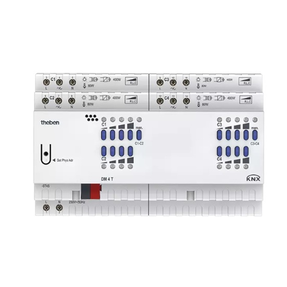 ACTUADOR KNX DIMMER 4 CANALS, FIX2, REGULACIÓ LED