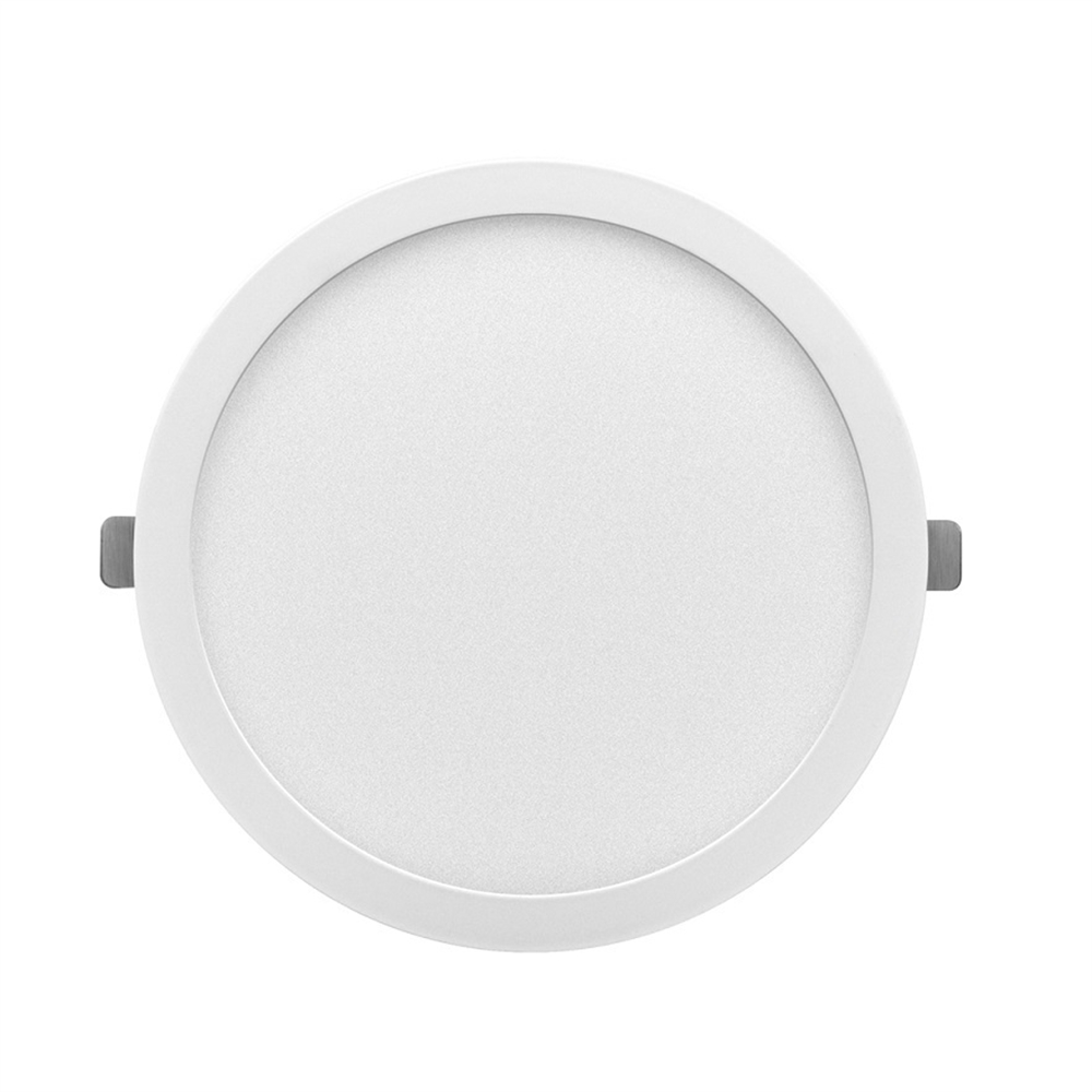 Downlight LED encastrer Monet ronde blanc 18W 6000K 1500lm Ø215x13mm. Trou reglable Ø60~190