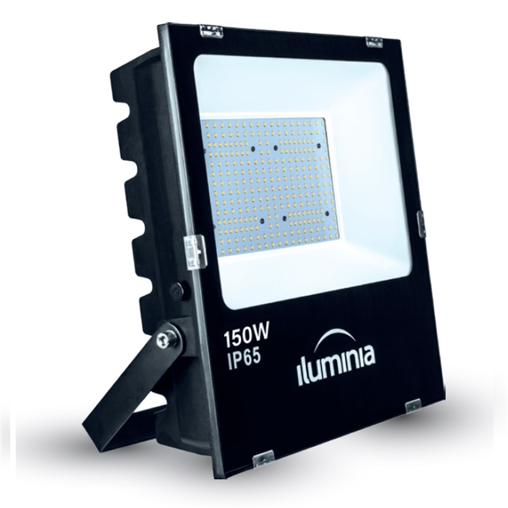 Proyector LED Tango negro IP65 con protector sobretensiones 2kV. 150W. 100-240Vac 4000K 120º 17020lm