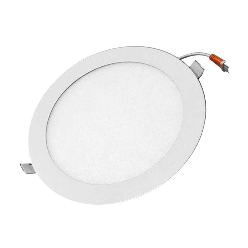 Downlight LED Luna Eco DIM ronde blanc Øtrou: 200mm Øext 225mm reg.1,10/Push/Dali UGR<21 18W 4000K 1500lm