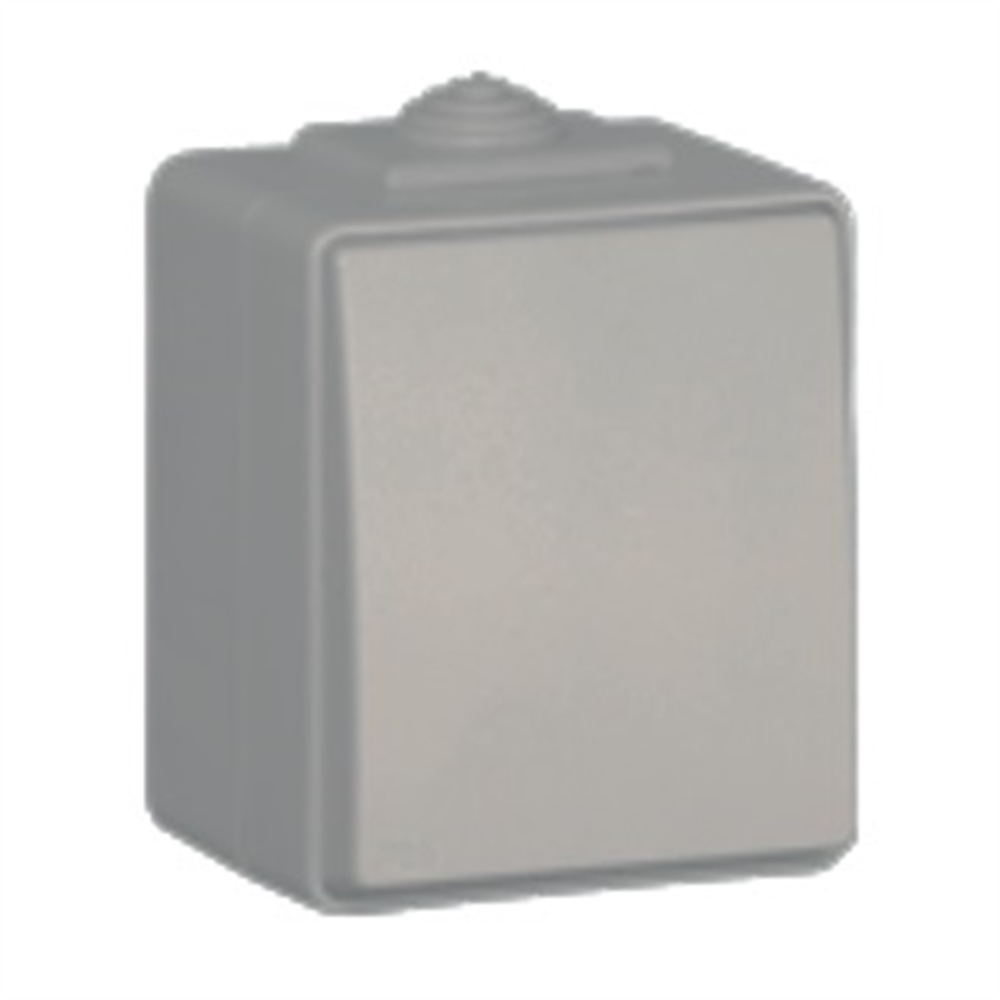 Pulsador de tecla estanco IP65 gris