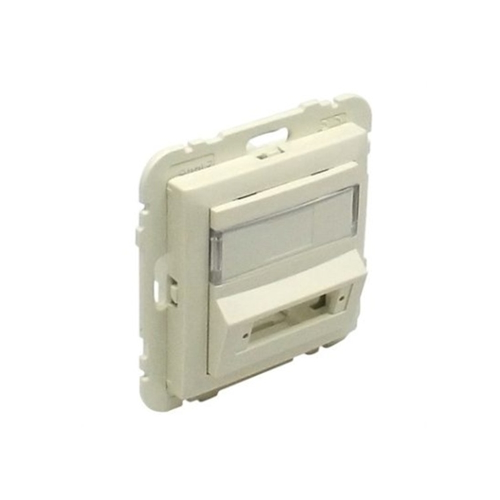 TAPA ADAPTADOR CONNECTORS F.O. SC APC DUPLEX. IVORI