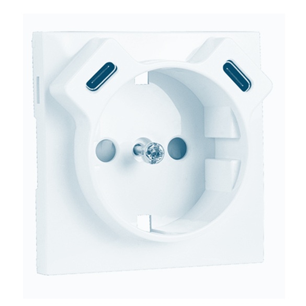 TAPA P/BASE SCHUKO+USB (C+C). GEL