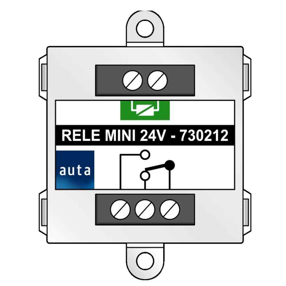 Relé auxiliar 24V mini