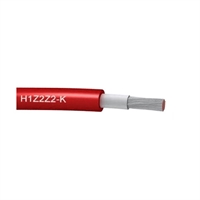 CABLE SOLAR H1Z2Z2-K 4mm2 VERMELL CPR Dca (Rotlle 100m)