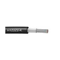 Cable SOLAR H1Z2Z2-K 4mm2 NEGRE CPR Dca (Rotlle 100m)