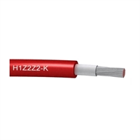 Câble Solaire H1Z2Z2-K 6mm2 Rouge CPR Dca (Roul. 100m)