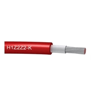 Câble Solaire H1Z2Z2-K 10mm2 Rouge CPR Dca (Roul. 100m)