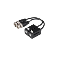 Kit de conversion vidéo UTP pour HDCVI/TVI/AHD/CVBS 4K câble flexible et PushPin (2 unités)