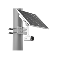 KIT SOLAR 4G, CÁMARA IP BULLET 4Mp OPTICA 2,8mm IP67 + PANEL FV 80W + BATERIAS INCLUIDAS 360Wh